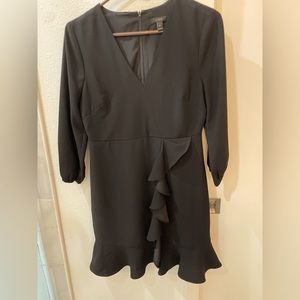 Ruffled J Crew party/ holiday dress.